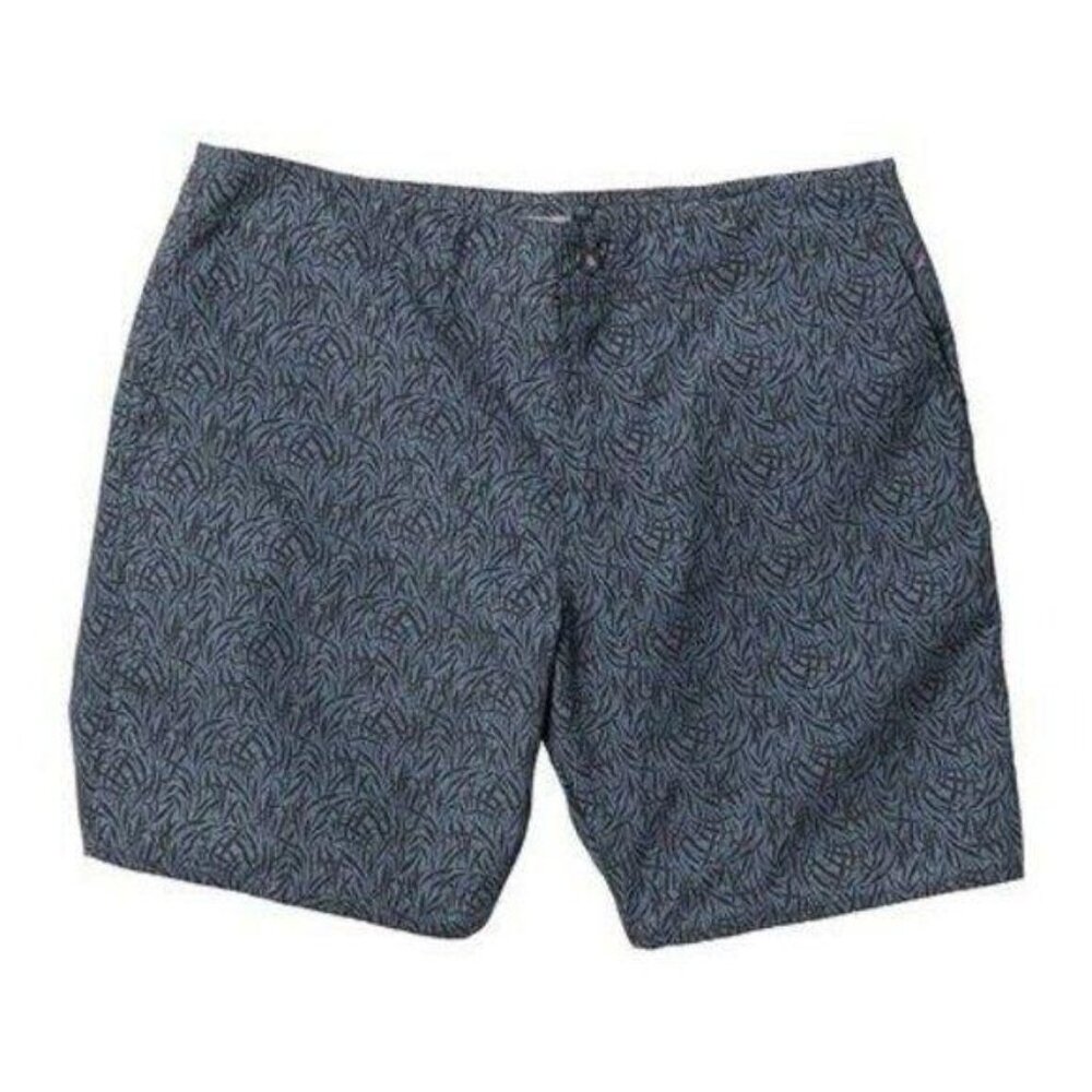 Zachary Prell Pewter Corolla Printed Men's Swim Trunks $128